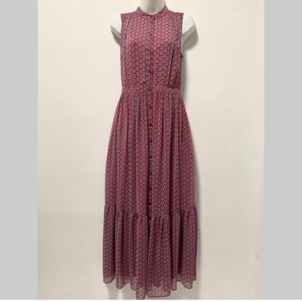 Banana Republic Floral Maxi Dress Size 2 Cottage Praire 'Rustic Romance'